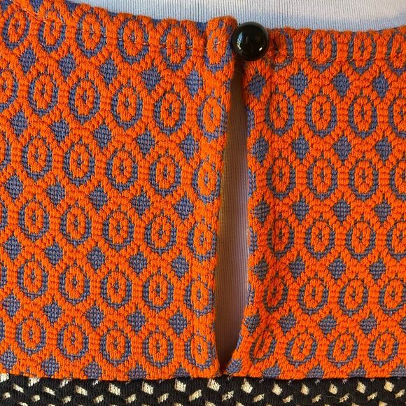 Meadow Rue by Anthropologie, Small, Poppy Jacquard Tank. Grannycore - Picture 13 of 16